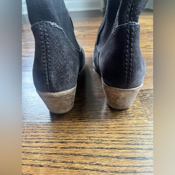 Pedro Garcia Gray Western Suede Ankle Boots Women’s Sz. 40.5 (US 10) - Picture 7 of 11